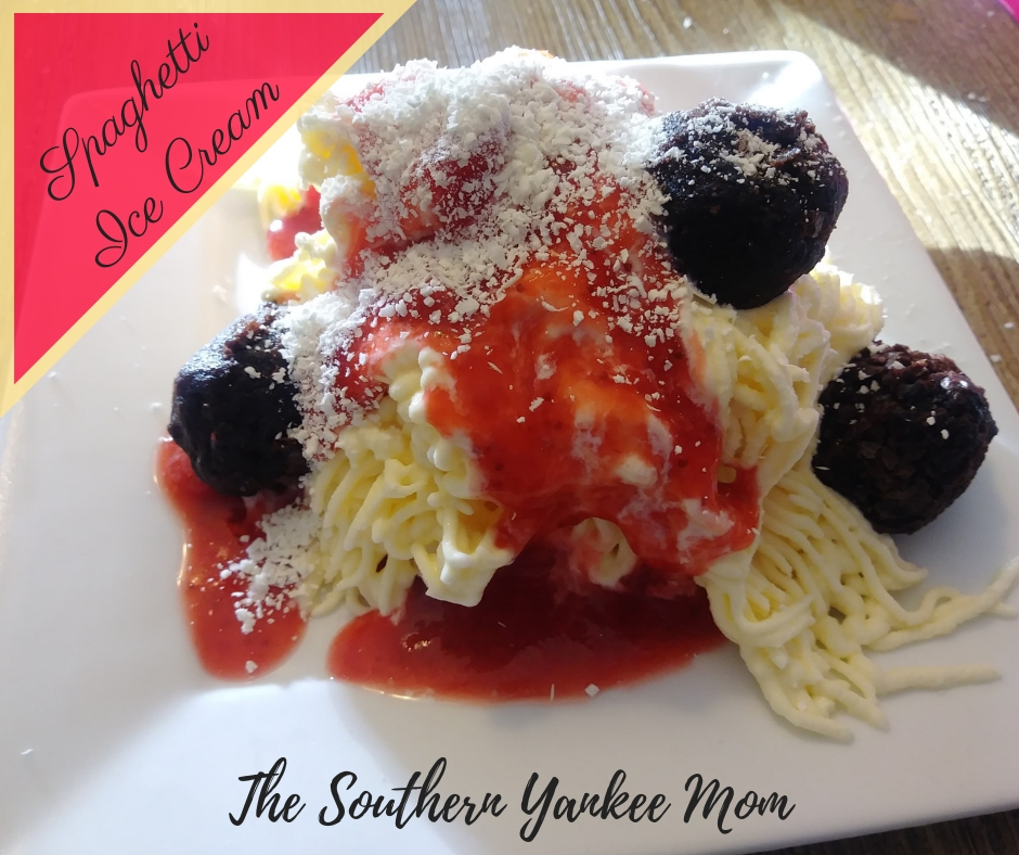 Spaghetti Ice Cream