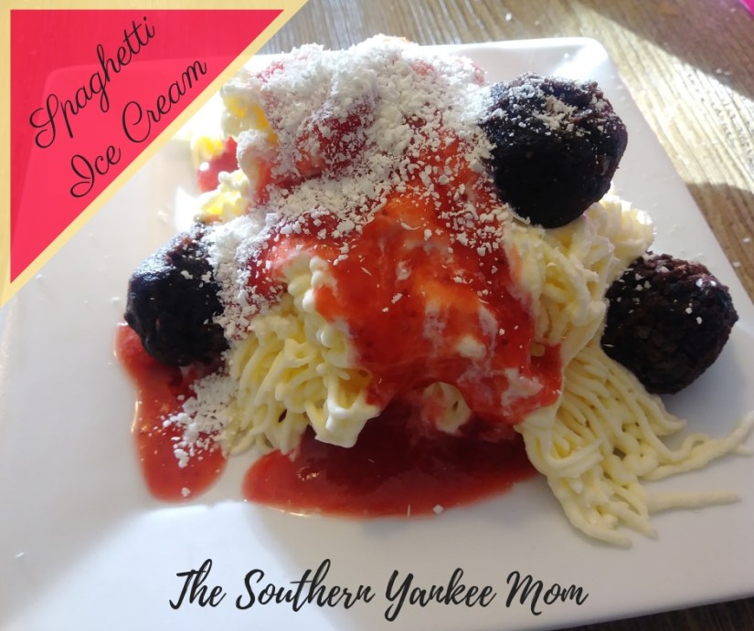 Spaghetti Ice Cream